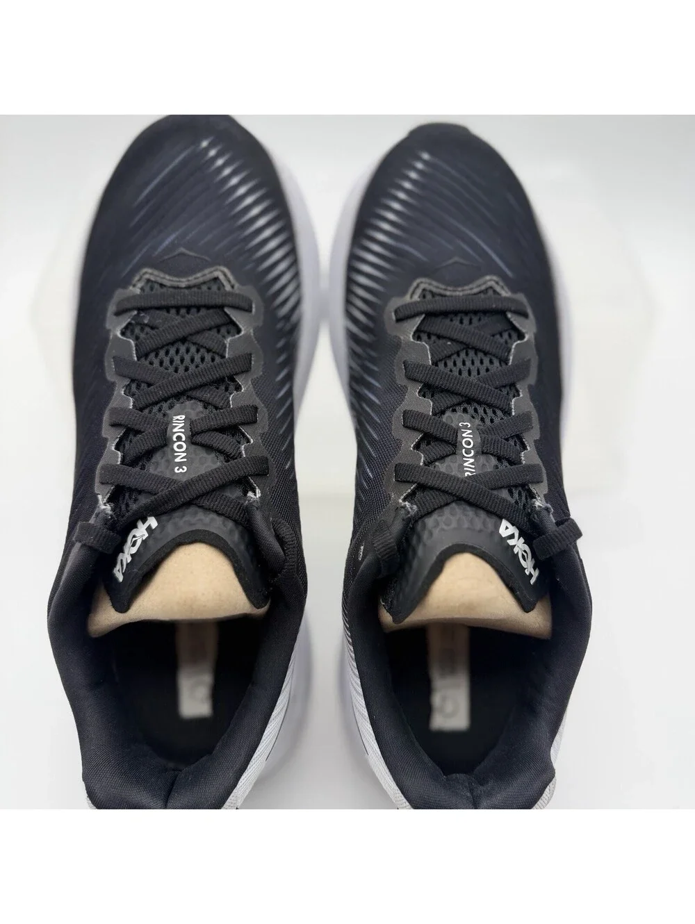 Hoka One One Women's Rincon 3 Black/White 1119396/BWHT Running Shoes - Size 7.5B